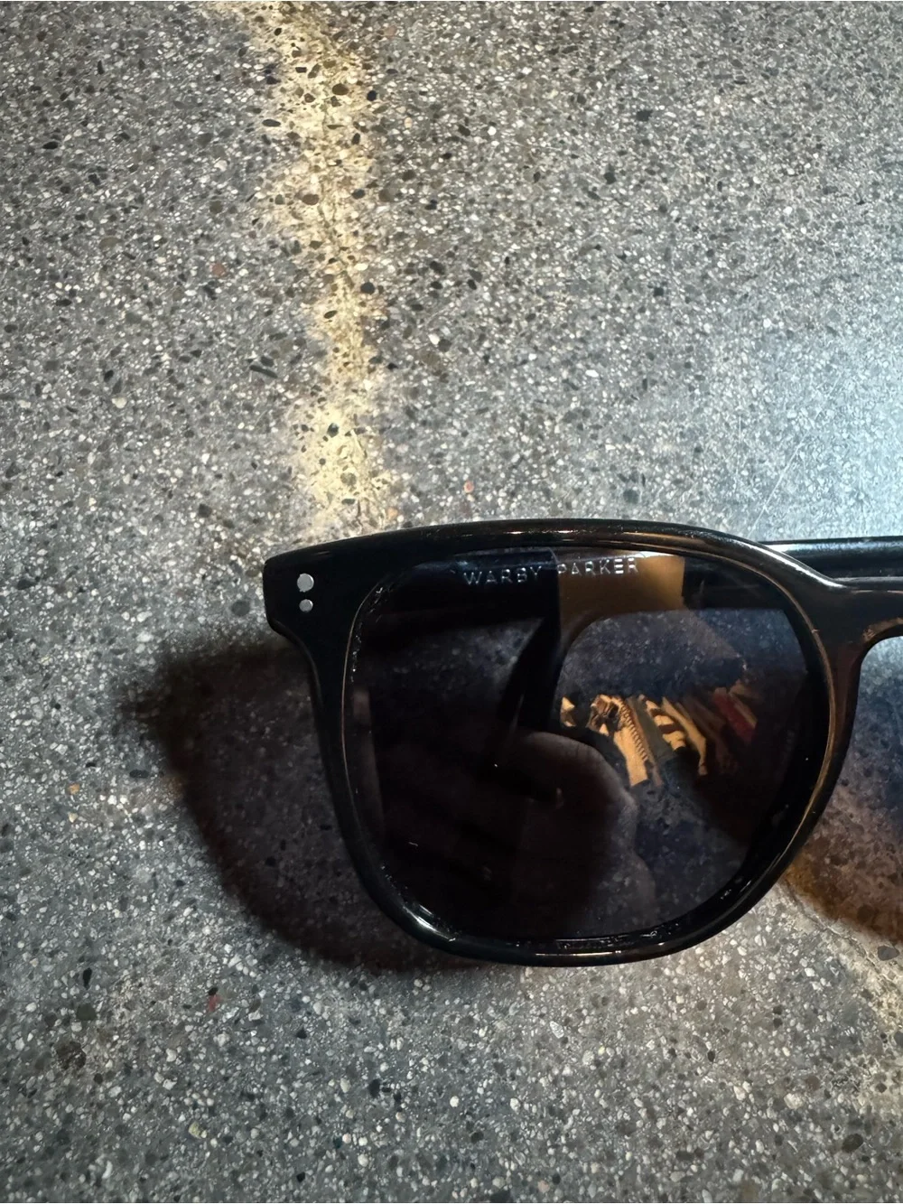 Warby Parker Black Rosie Women's Sunglasses - Square Frame